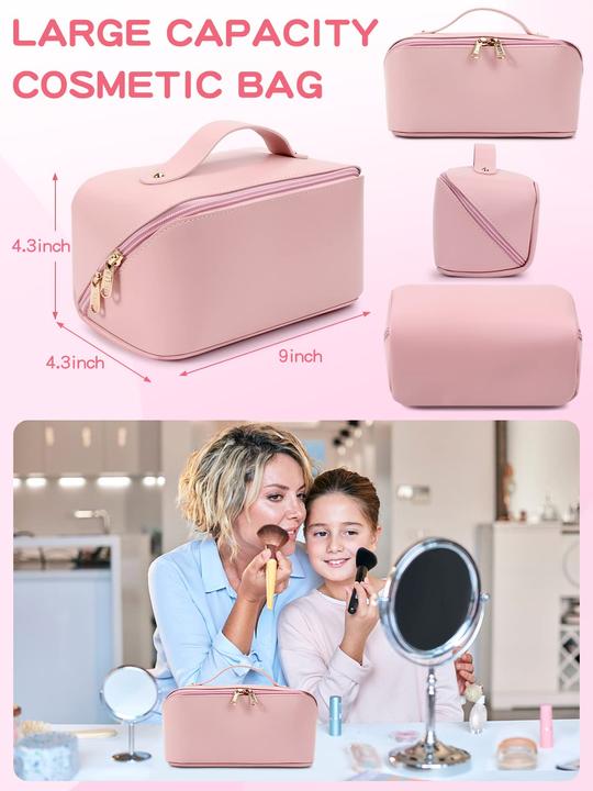 Produktbild Only-Bags.Store Kosmetiktasche Reisetasche Kulturtasche : PU Leder Make Up