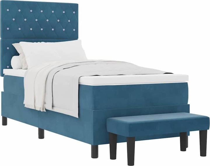 Image du produit vidaXL Lit boxspring (100 x 200 cm)