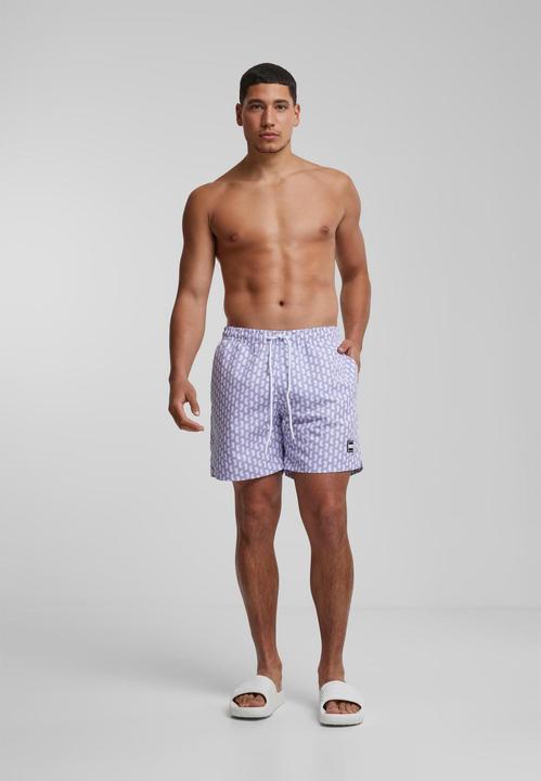 Produktbild Urban Classics Pattern Swim Shorts - 4984 (4XL)