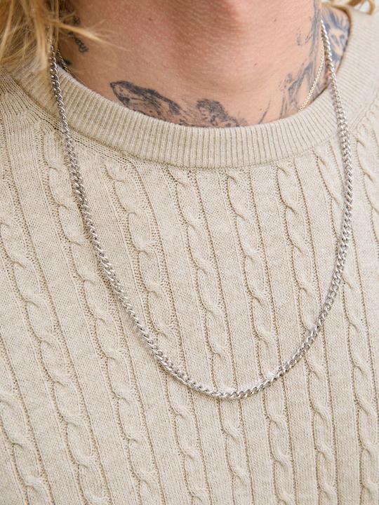 Produktbild Jack & Jones Jjeemil Knit Cable Crew Neck Noos (L)