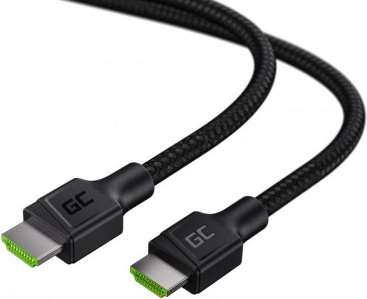 Produktbild GreenCell HDGC02 HDMI-Kabel 3 m HDMI Typ A (Standard) Schwarz (3 m, HDMI, 2.0b)