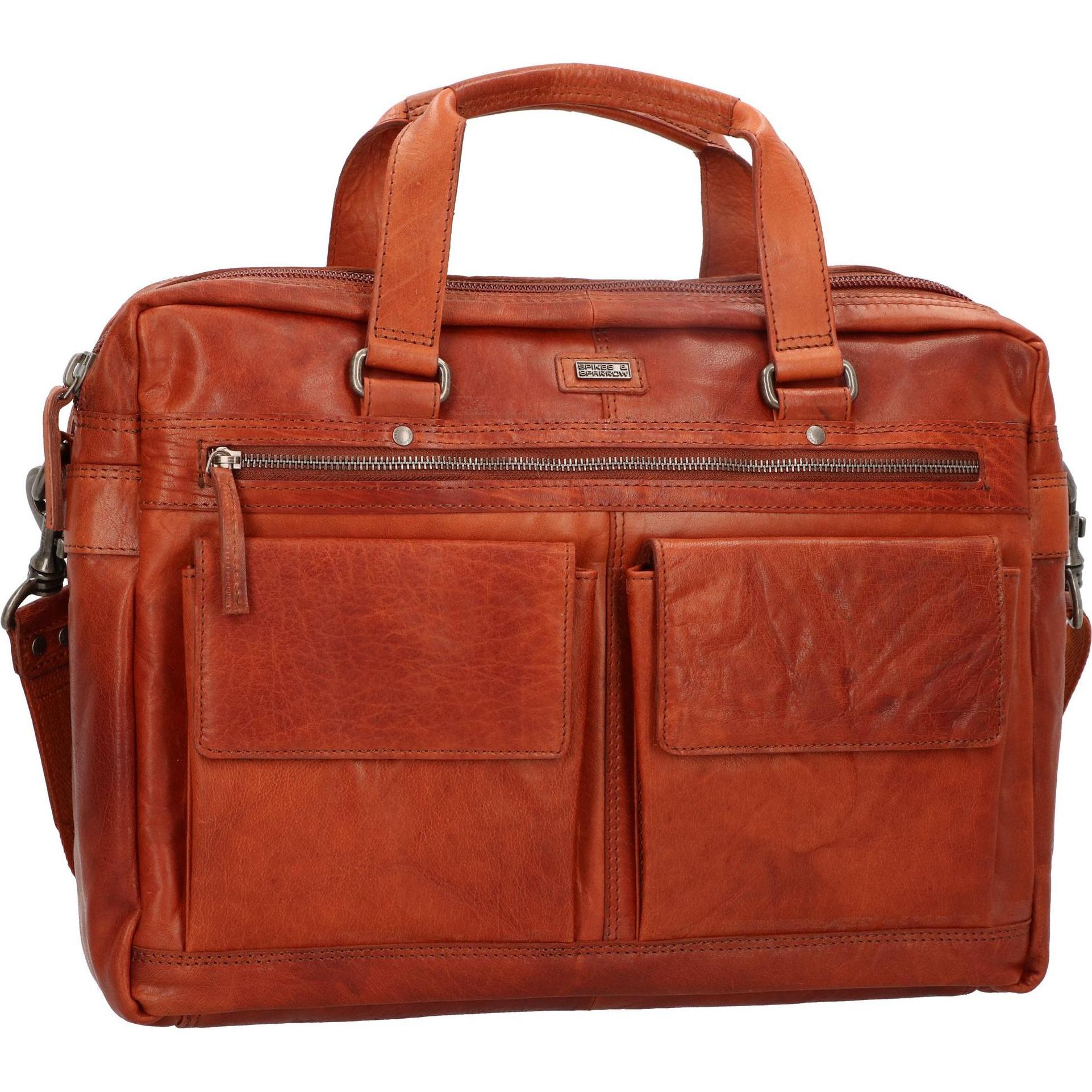 Spikes & Sparrow, Handtasche, Aktentasche, Braun