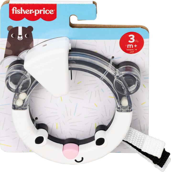 Fisher-Price Stinkin' Cute Skunk Activity Ring, Newborn Baby Sensory Activity Toy