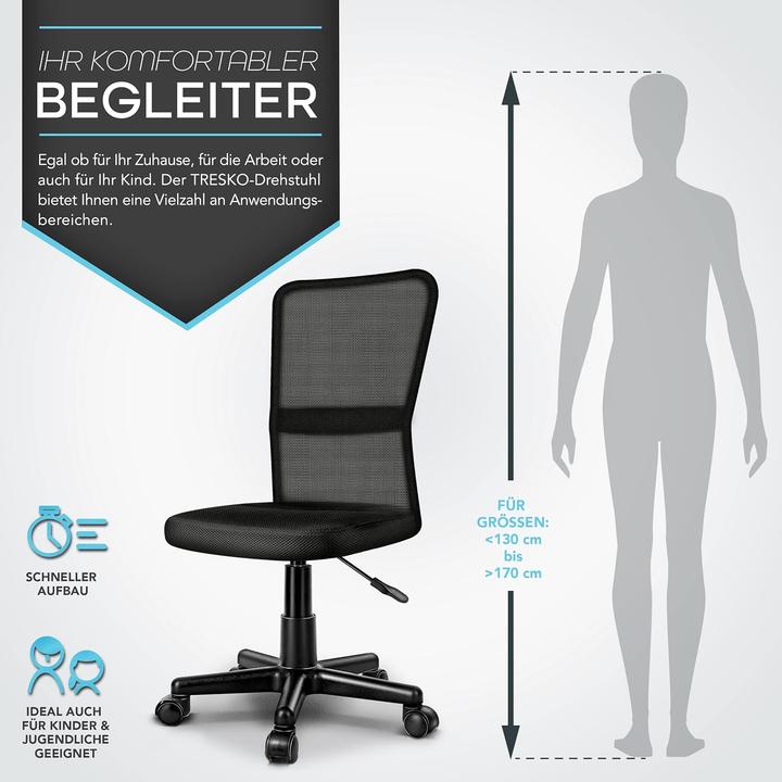 Produktbild Tresko Bürostuhl (32 - 45 cm)