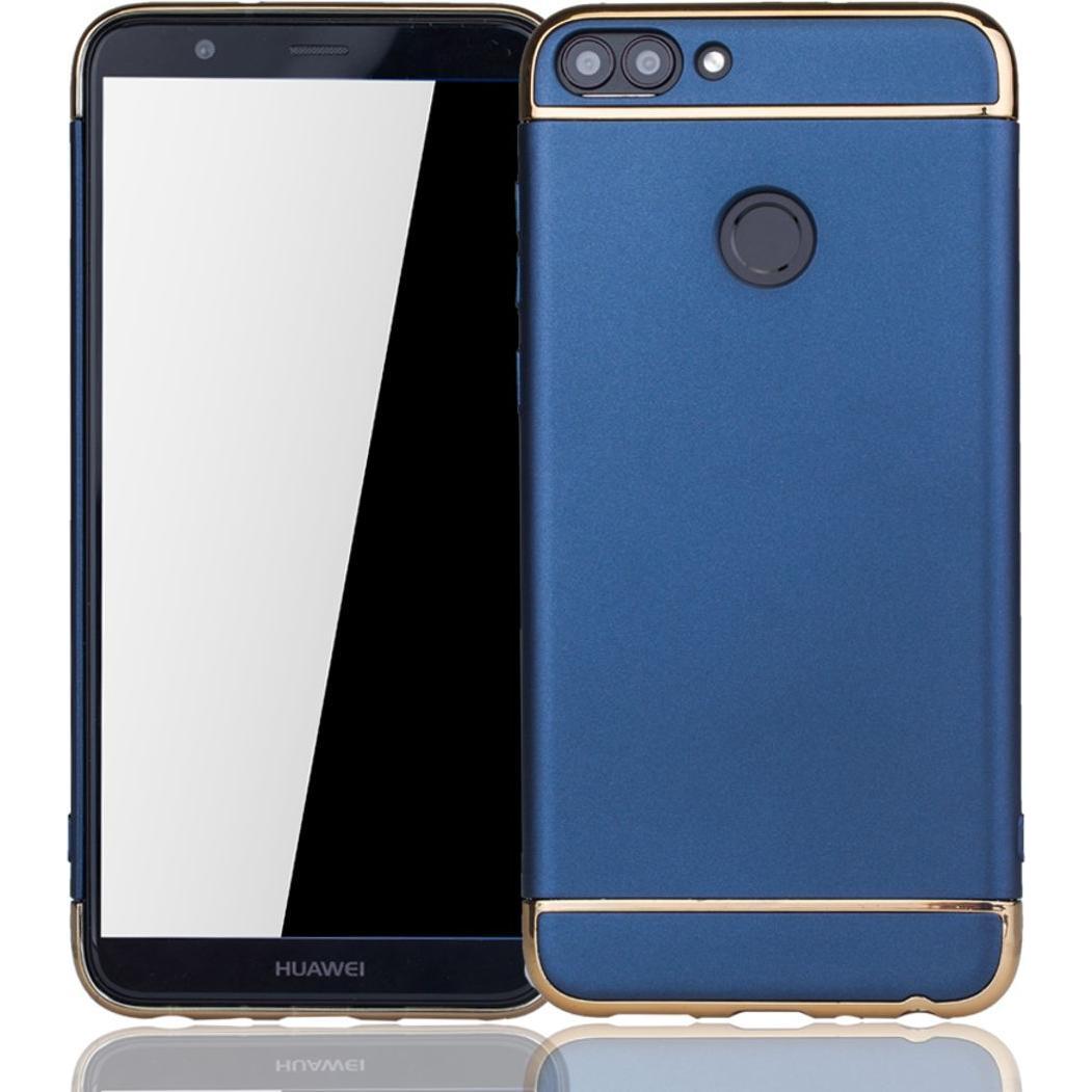 König Design Huawei Honor 7s Hülle Case Handy Cover Schutz Tasche Schutzhülle Bumper Blau (Honor 7s), Smartphone Hülle, ...