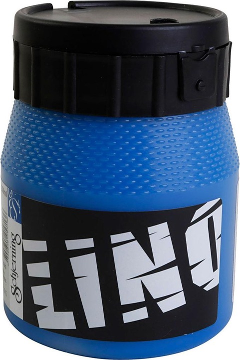 Produktbild Schjerning Linoldruckfarbe (Blau, 250 ml)