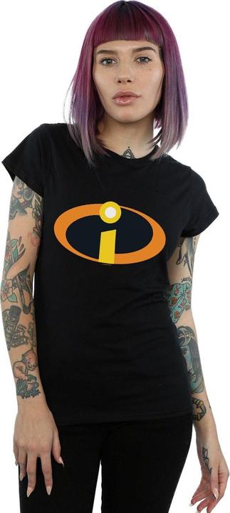 Actual product image Disney Womens/Ladies The Incredibles Costume Logo Cotton T-Shirt (XXL)