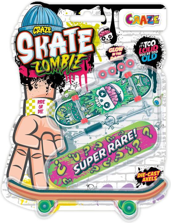 Produktbild Craze Finger-Skateboard Double Mix (Multilingual)