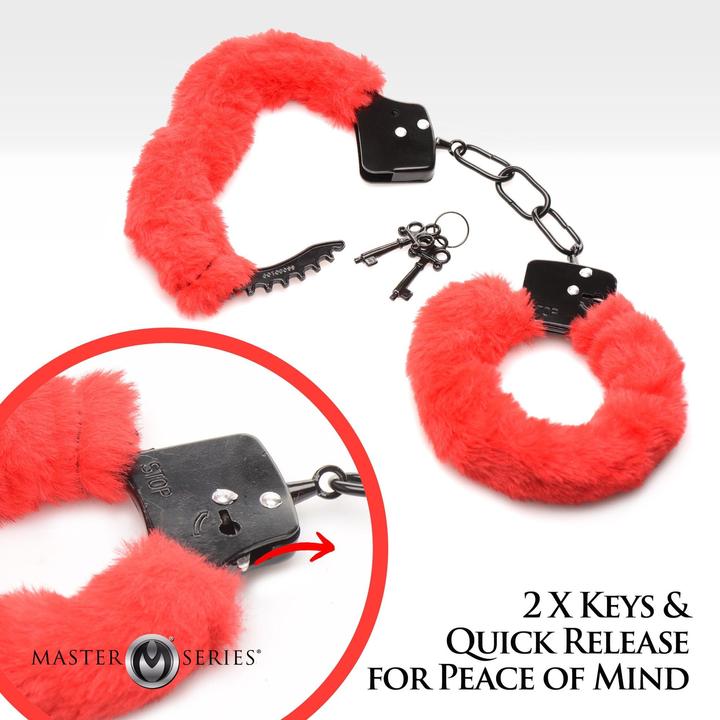 Produktbild Master Series Cuffed in Fur Furry Handcuffs