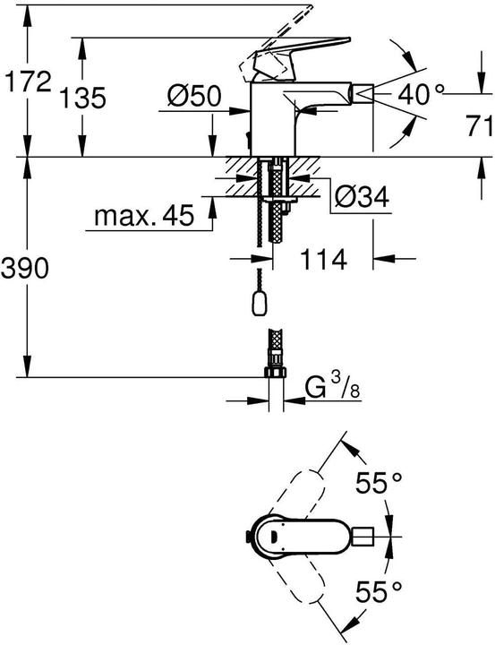 Immagine prodotto Grohe Eurosmart Cosmopolitan