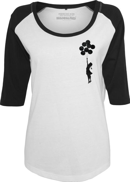 Produktbild Merchcode Ladies Brandalised - Banksy's Graffiti Balloons Raglan Tee (S)