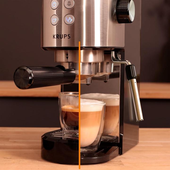 Produktbild Krups XP4418 Virtuoso Essential Espresso Siebträger, Kaffeemaschine