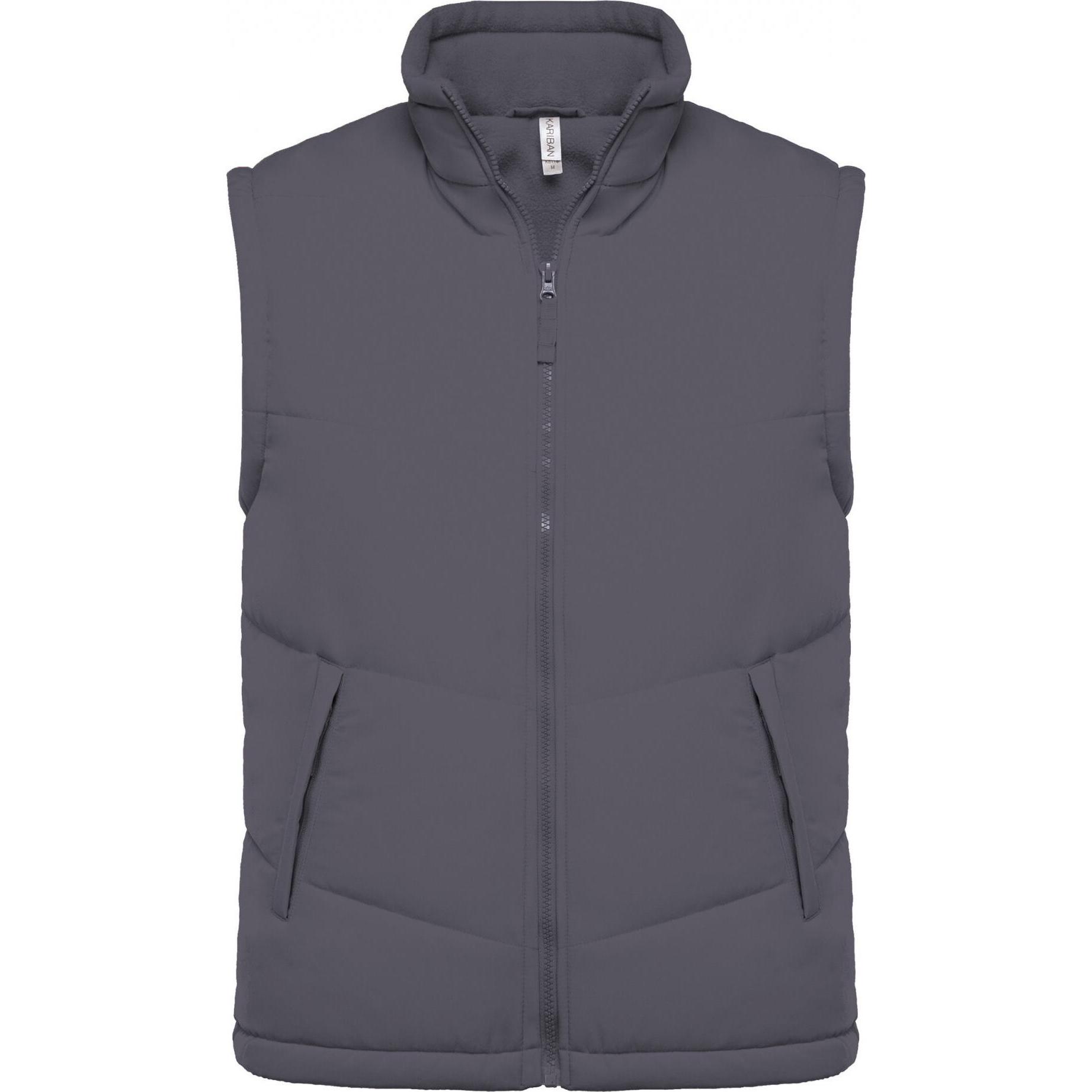 Kariban, Herren, Weste, Warmer, Grau, (XL)