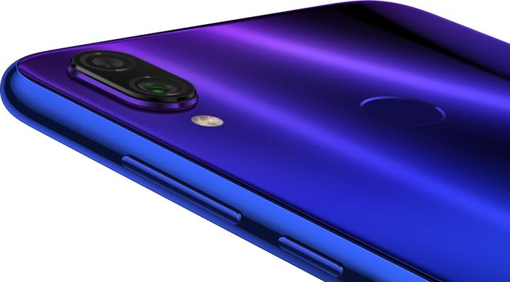 Actual product image Xiaomi Redmi Note 7 (64 GB, Blue, 6.30", Hybrid Dual SIM, 4G)