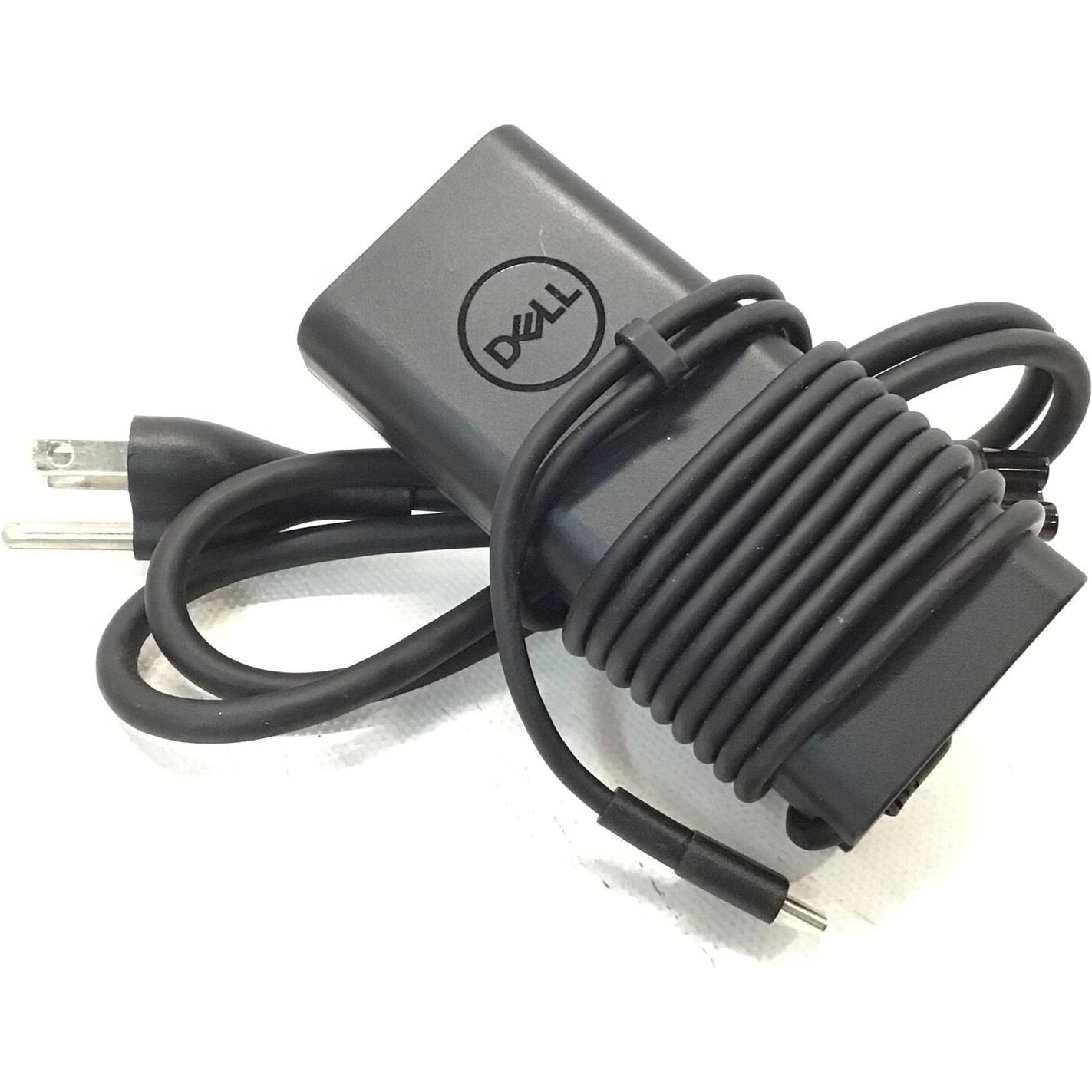 Dell AC Adapter, 65W, 19.5V, 3 (65 W), Notebook Netzteil, Schwarz