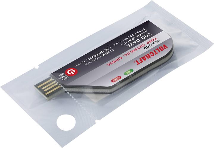 Produktbild Voltcraft DLS-200 Temperatur-Datenlogger Einweg