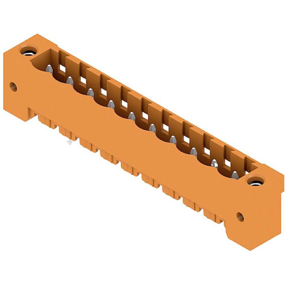 Weidmüller Connettore Weidmller PCB SL 5.08HC/10/180F 3.2SN OR BX Contenuto: 50 pezzi (1147380000), Cavo + Spina elettrica, Arancia