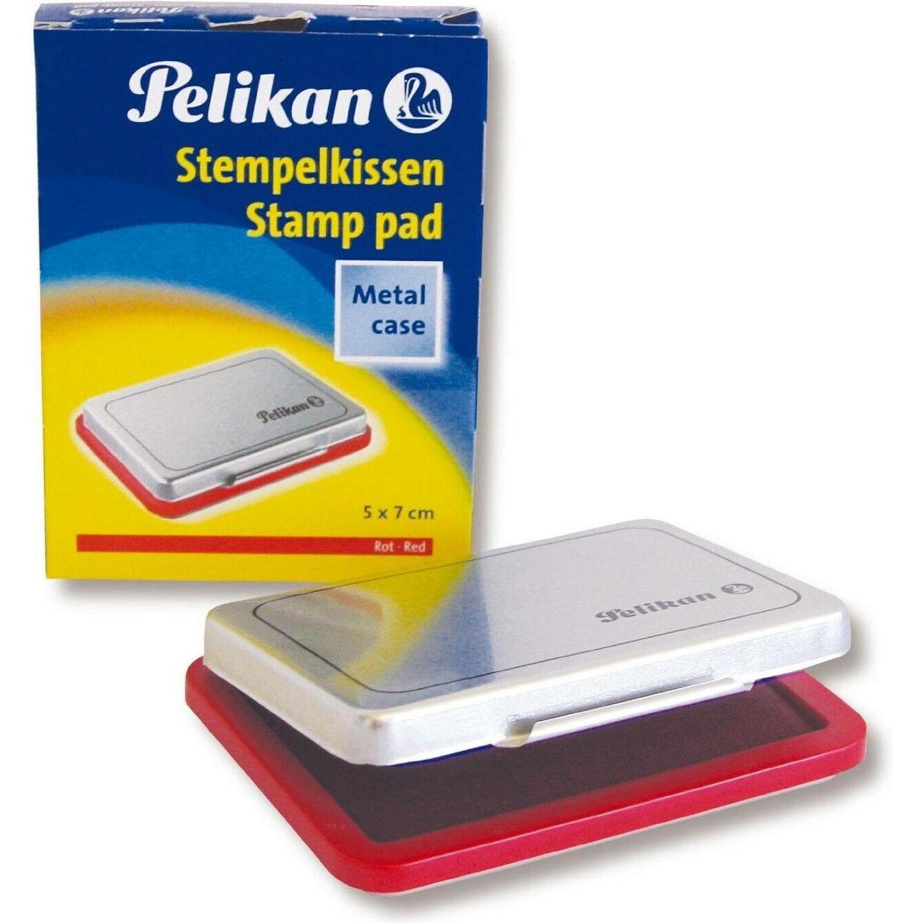 Pelikan, Stempel, Metall-Stempelkissen rot