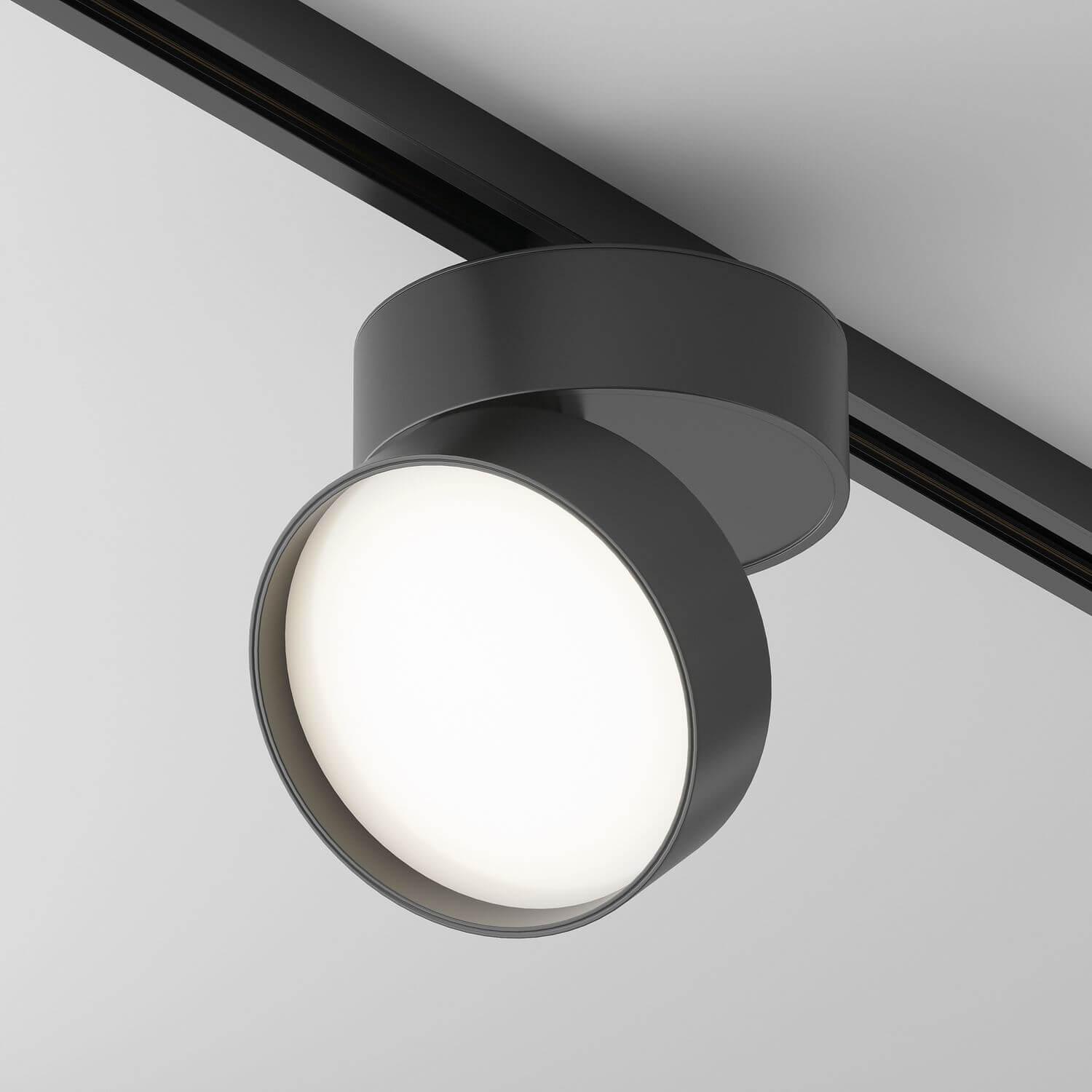 Thumbnail - Maytoni, Wandleuchte + Deckenleuchte, ONDA 1-Phasen System UNITY LED Stromschienenleuchte 18W 4000K Schwarz 11,1 cm Neut...