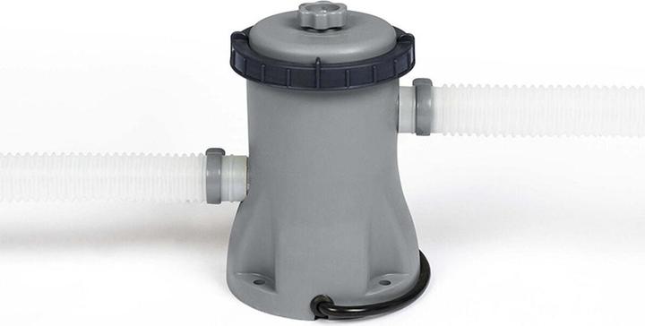 Actual product image Bestway Fast Set 57445 Set Up Pool Framed / Inflatable Pool Round Grey, White (366 x 76 cm)