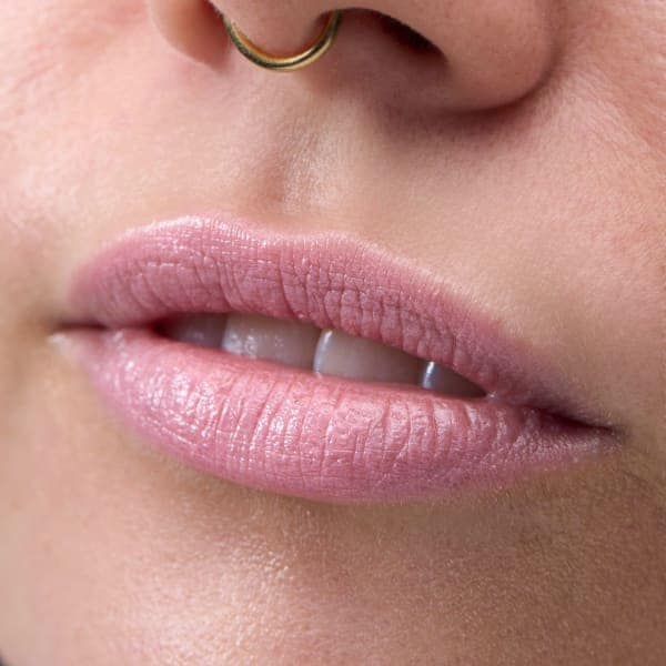 Actual product image dm alverde Lipstick Color & Care Dusty Nude 02 (02 Dusty Nude)