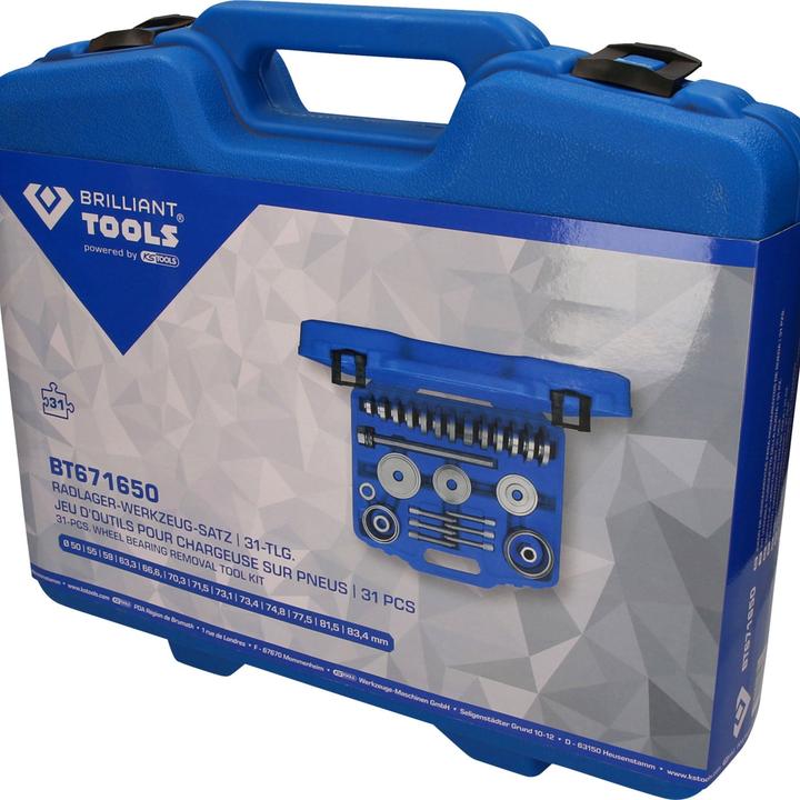 Actual product image Brilliant Tools Wheel bearing tool set