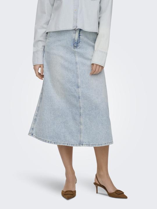 Produktbild Only Hohe Taille Langer Rock Jeansrock (M)