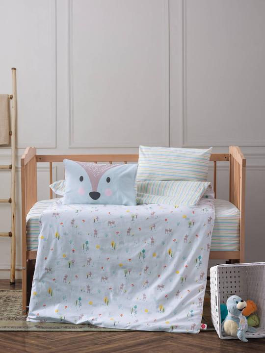 Immagine prodotto Cotton Box Biancheria da letto per bambini Roe (100 x 135 cm, 35 x 45 cm)