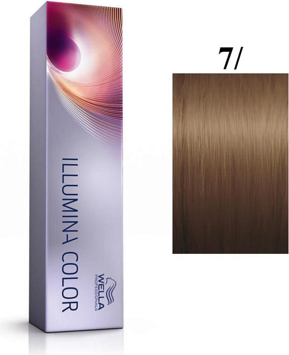 Produktbild Wella Vopsea permanenta Illumina Color 7/, Blond Mediu, 60ml (Blond)