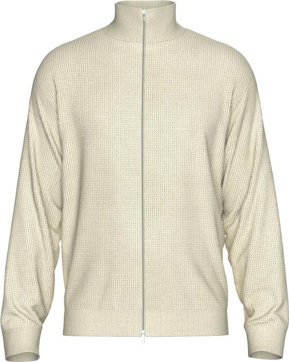 Selected Homme High Neck Reissverschluss Strickjacke
