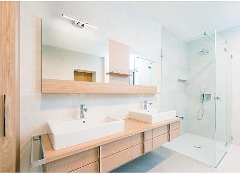 Actual product image Fabas Luce Bathroom Wall Light Ceiling Light Chrome IP44 Plastic Acrylic (900 lm)