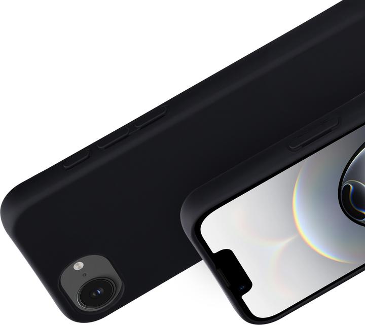 Produktbild Mobiparts Silicone Cover Apple iPhone 16e Black (Apple iPhone 16e)