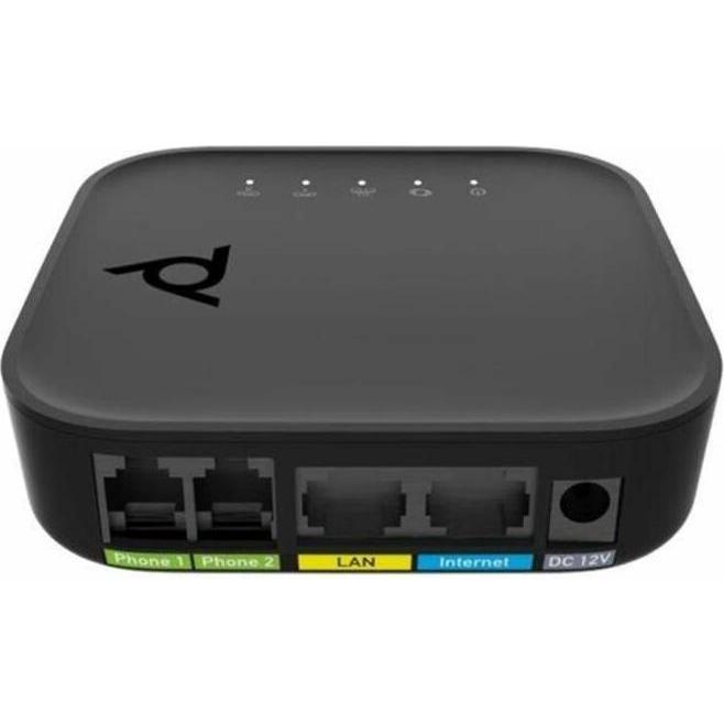 Thumbnail - Poly ATA 402 2FXS VP VoIP Adptr SIP No l, Konferenzgerät, Schwarz