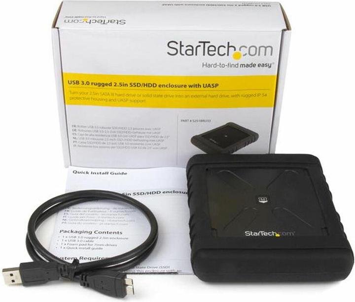 Produktbild StarTech Rugged Hard Drive Enclosure (2.5")
