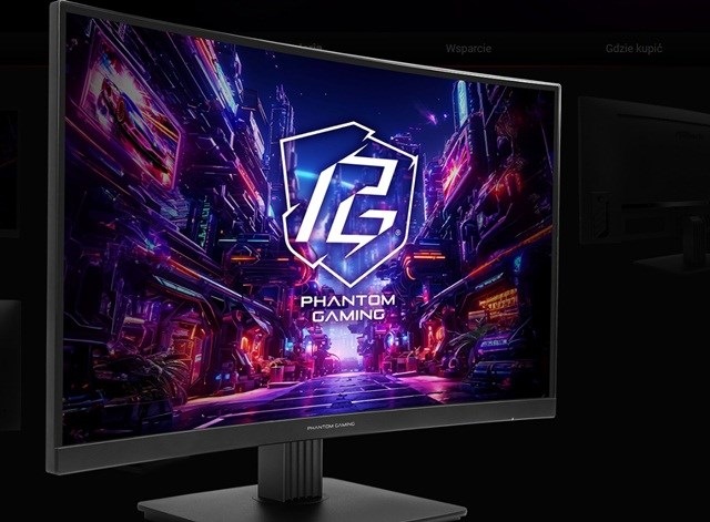 Actual product image AsRock 27 PG27QRT1B monitor (2560 x 1440 pixels, 27")