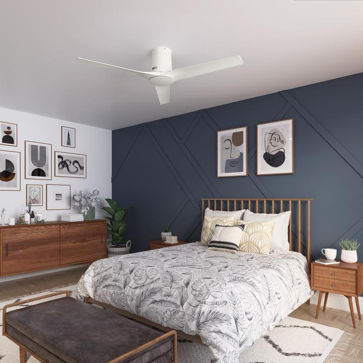 Produktbild Hunter Fans Deckenventilator Athens LP Weiss mit Fernbedienung (43.70 dB)