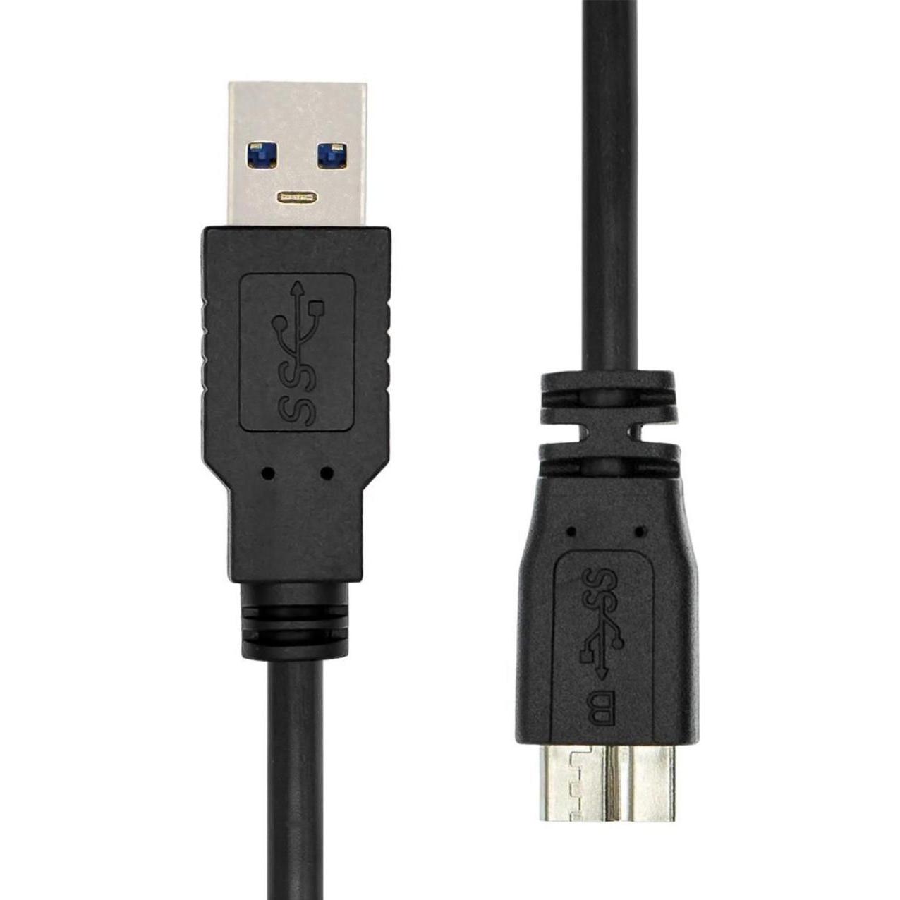 ProXtend USB 3.2 Gen1 A to Micro B M/M Black 0.5M (0.50 m, USB 3.2 Gen 1), USB Kabel