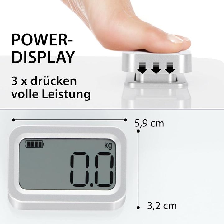 Actual product image ADE Digital bathroom scales - BE2208 (150 kg)