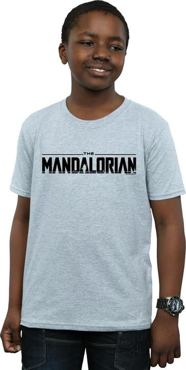 Produktbild Star Wars The Mandalorian Logo TShirt Jungen (128)