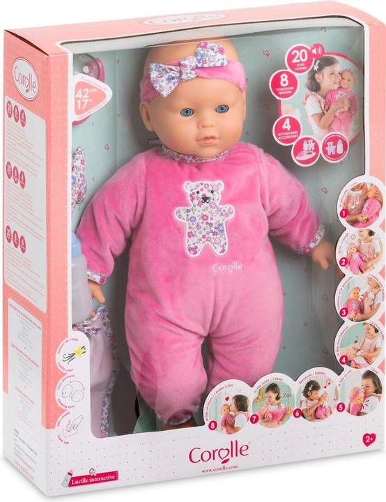 Actual product image Corolle Lucille interactive