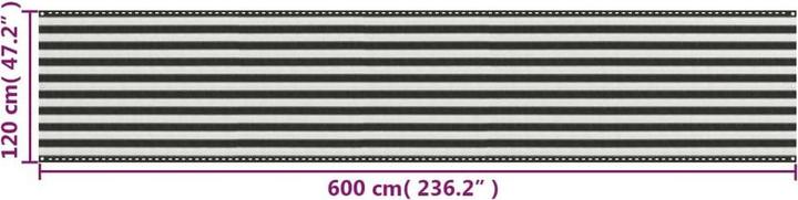 Image du produit vidaXL Balkon-Sichtschutz (600 cm)