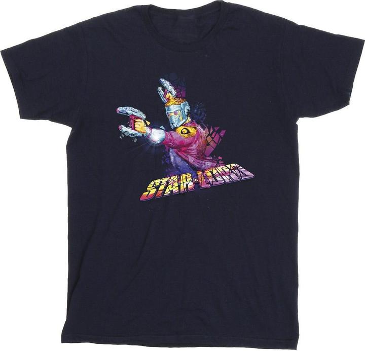Produktbild Guardians Of The Galaxy Abstract Star Lord TShirt Jungen (152, 158)