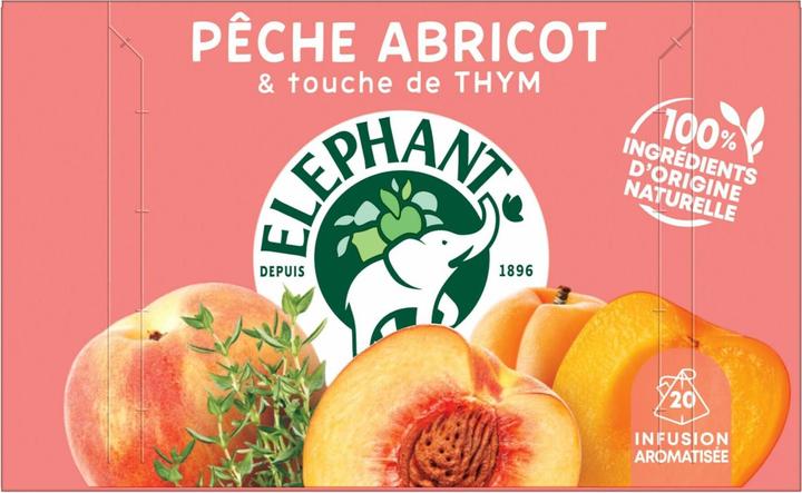 Produktbild Elephant Infusion Péche Abricot (38 g)
