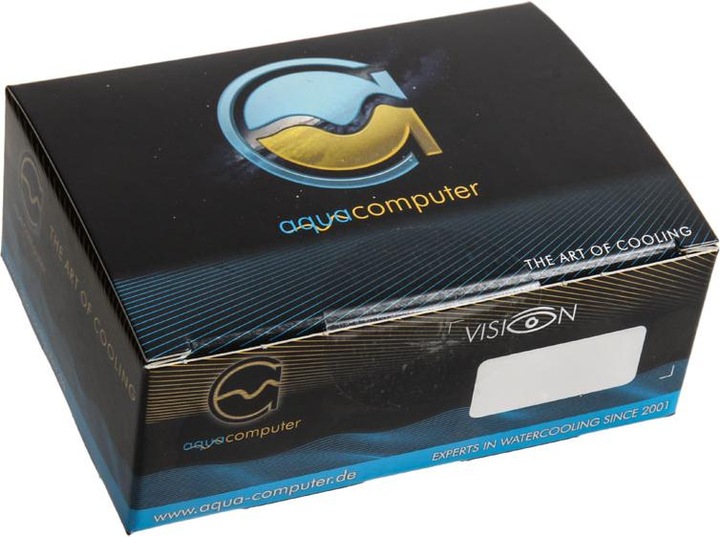 Actual product image Aqua Computer VISION Glow connection terminal for cryographics