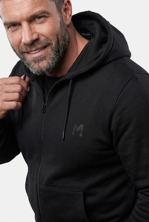 Actual product image Men+ Kapuzen-Sweatjacke, Basic (5XL)