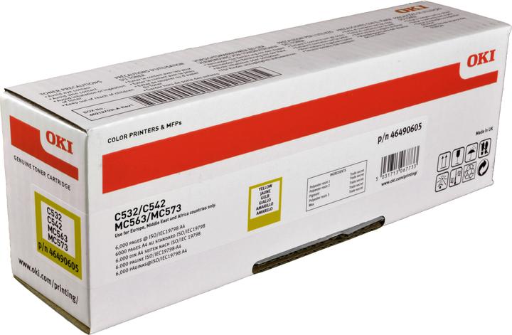 Actual product image OKI 46490605 (Y)