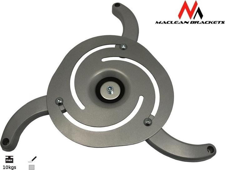 Actual product image Maclean MC-517 MC-517 Universal Ceiling Projectorius Screen Mount Bracket Adjustable Tilt (Ceiling)