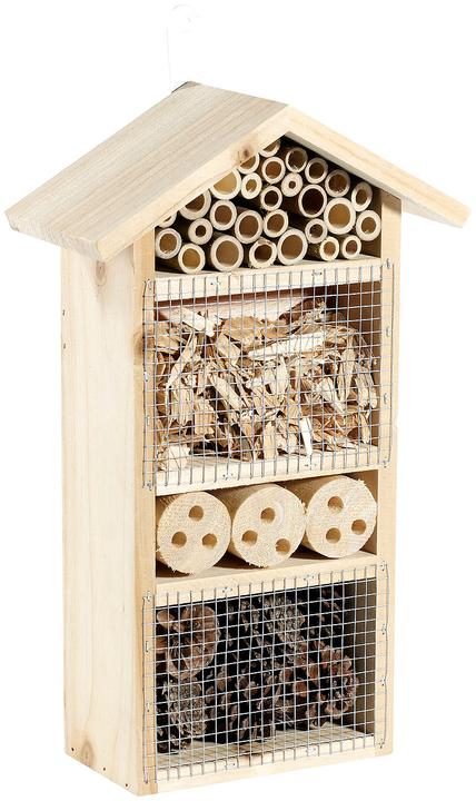 WILDLIFE FRIEND Hotel Per Insetti In Legno Con Tetto In Metallo - Rifugio Per Api, Coccinelle E Farfalle - Foto 2