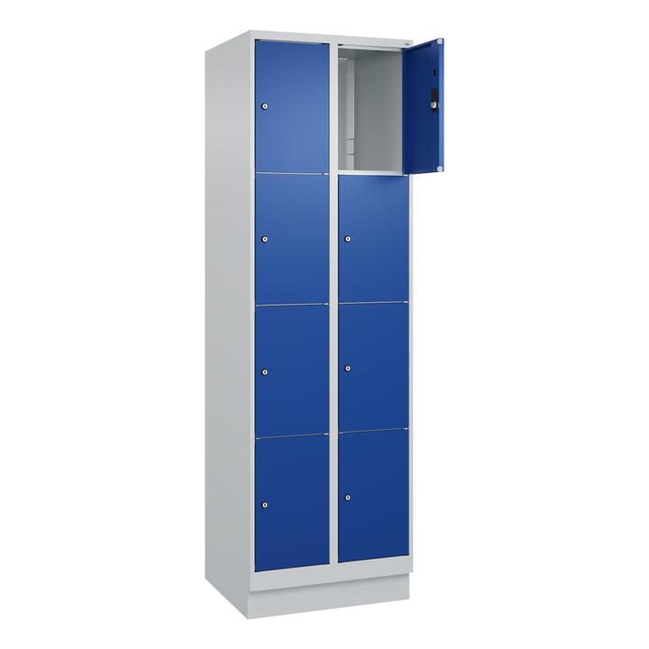 Produktbild C+P Fächerschrank Classic Plus, 4 Fächer übereinander, Abteilbreite 30 cm, mit Sockel (60 cm, 195 cm)