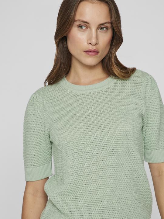 Actual product image Vila Short sleeve knitted top (M)